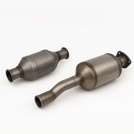 4in In/Out, 5in Body 200 Cell Metallic Hi-Flow Cat. 170mm Long.